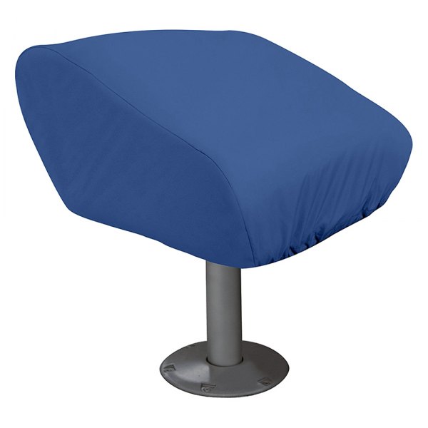 Taylor Made® - 20" L x 18" W x 14" H Navy Rip/Stop Polyester Folding Pedestal Seat Cover