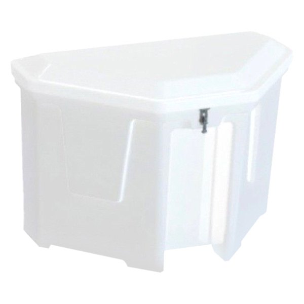Taylor Made® - 34.5" H x 51.375" W x 29.25" D White Space Saver Triangle Dock Box