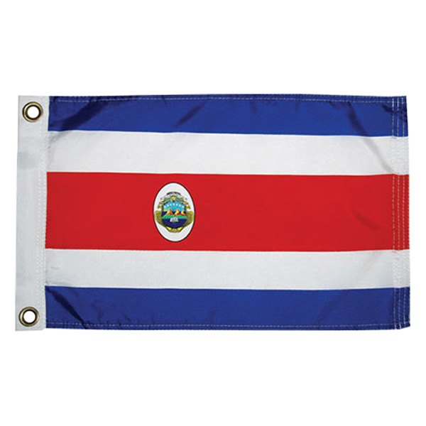 Taylor Made® - 12" x 18" Nylon "Costa Rican" National Flag