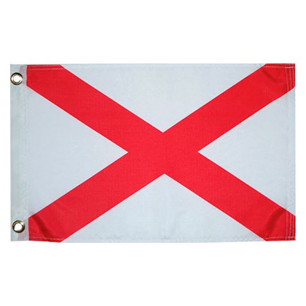 Taylor Made® - 12" x 18" "Alabama" US State & Territory Flags