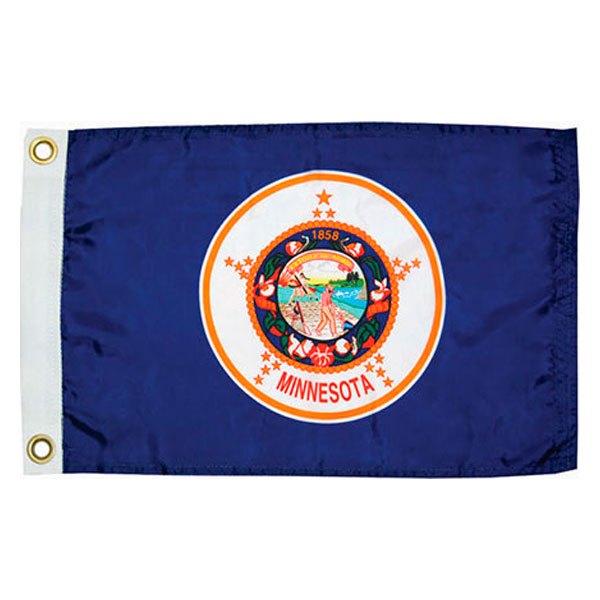 Taylor Made® - 12" x 18" "Minnesota" US State & Territory Flags