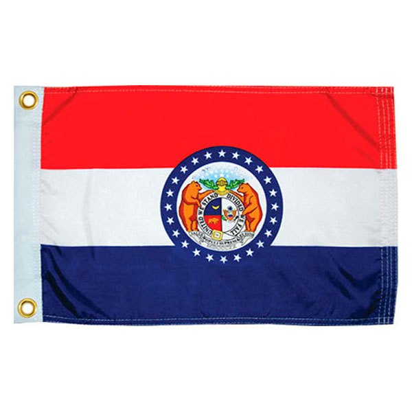 Taylor Made® - 12" x 18" "Missouri" US State & Territory Flags