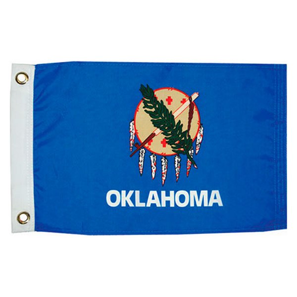 Taylor Made® - 12" x 18" "Oklahoma" US State & Territory Flags