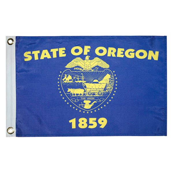 Taylor Made® - 12" x 18" "Oregon" US State & Territory Flags