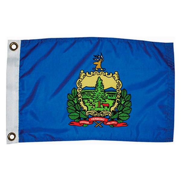 Taylor Made® - 12" x 18" "Vermont" US State & Territory Flags