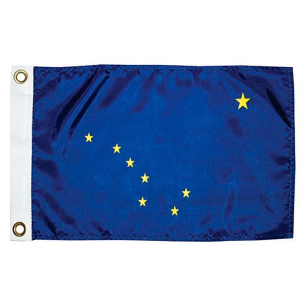 Taylor Made® - 12" x 18" "Alaska" US State & Territory Flags