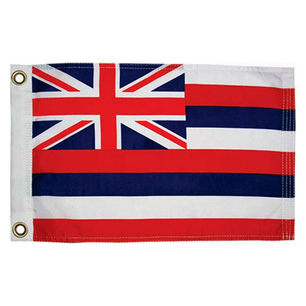 Taylor Made® - 12" x 18" "Hawaii" US State & Territory Flags