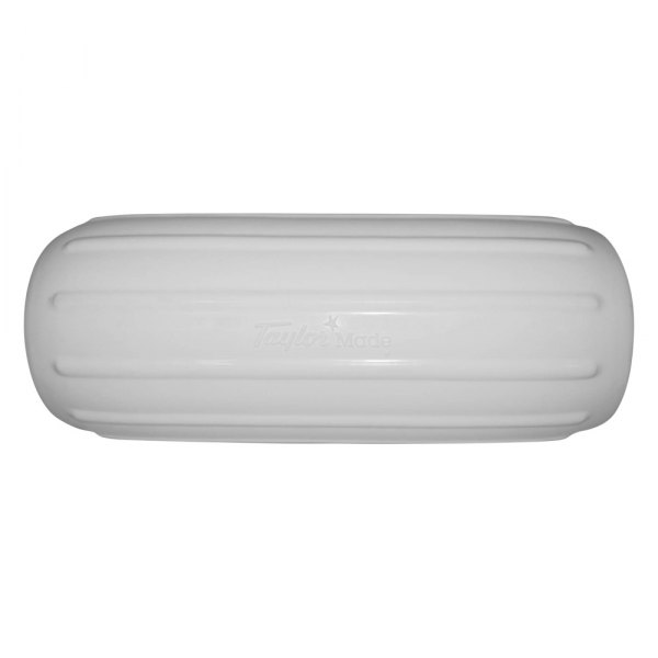 Taylor Made® - Big B™ 6" D x 15" L White Line Through Center Cylindrical Inflatable Fender