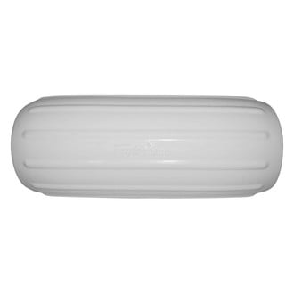 Taylor Made® - Big B™ 6" D x 15" L White Line Through Center Cylindrical Inflatable Fender