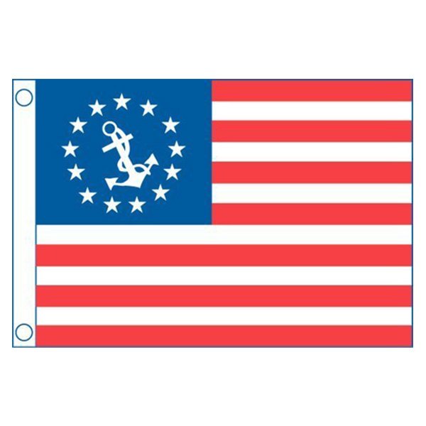 Taylor Made® - 12" x 18" Nylon U.S. "Yacht Ensign" Flag