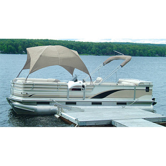 Taylor Made® 12003OS - 8' L x 102" W x 50" H Sand Polyester Pontoon Gazebo