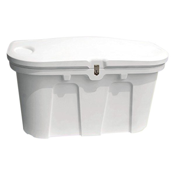 Taylor Made® - Stow 'n Go™ 67.75" L x 27.75" W x 26" H Classic White Polyethylene Resin Dock and Patio Storage Box