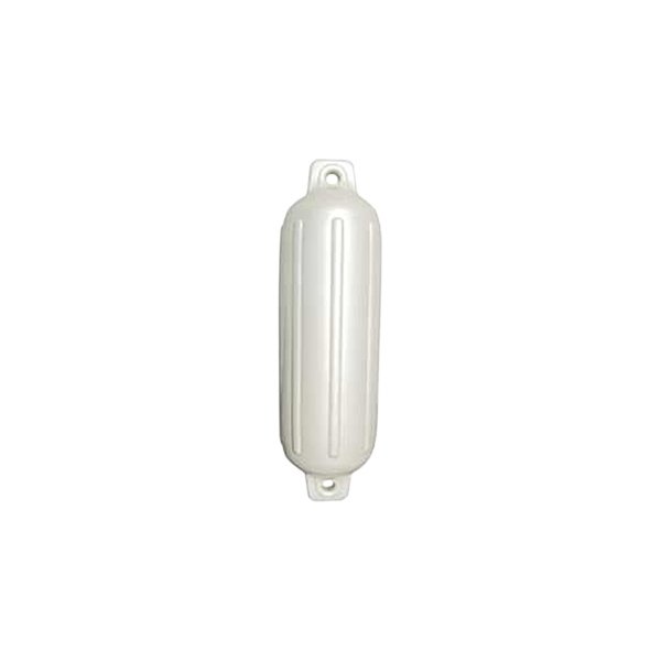 Taylor Made® - Storm Gard™ 5.5" D x 20" L White Twin Eye Cylindrical Inflatable Fender