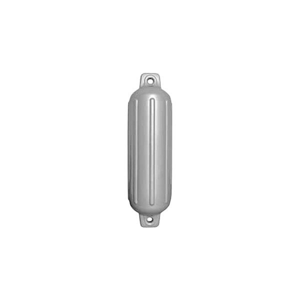 Taylor Made® - Storm Gard™ 5.5" D x 20" L Silver Mist Twin Eye Cylindrical Inflatable Fender
