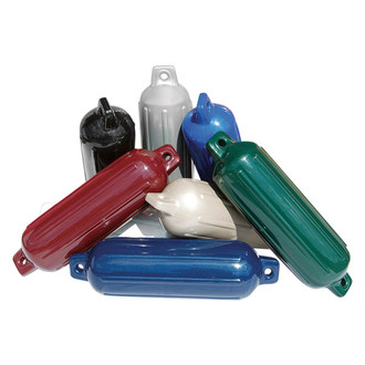 Taylor Made® - Storm Gard™ 6.5" D x 22" L Burgundy Twin Eye Cylindrical Inflatable Fender