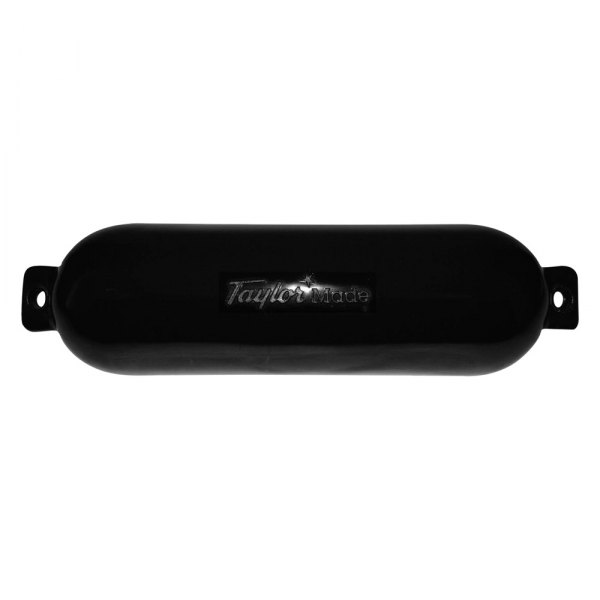 Taylor Made® - Hull Gard™ 4.5" D x 16" L Black Twin Eye Cylindrical Inflatable Fender
