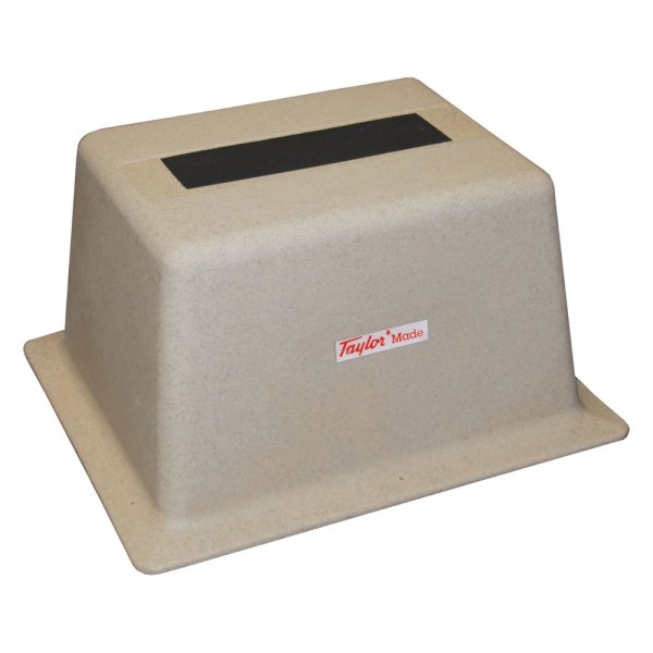 Image may not reflect your exact product! Taylor Made® - StepSafe™ 35" L x 25" W x 25.5" H Sandstone 3-Step Dock Step