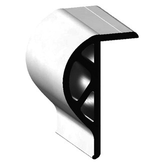 Taylor Made® - Dock Pro™ 10' L x 3-1/8" H x 2" T White Vinyl D-Profile Dock Edging, Straight