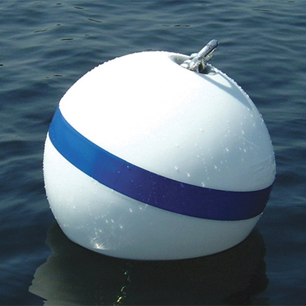 Taylor Made® - T3C Sur-Moor™ 30" D White/Blue Mooring Buoy
