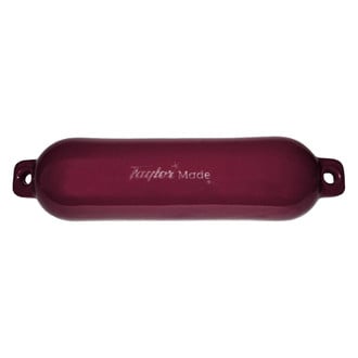 Taylor Made® - Hull Gard™ 6.5" D x 23" L Cranberry Twin Eye Cylindrical Inflatable Fender