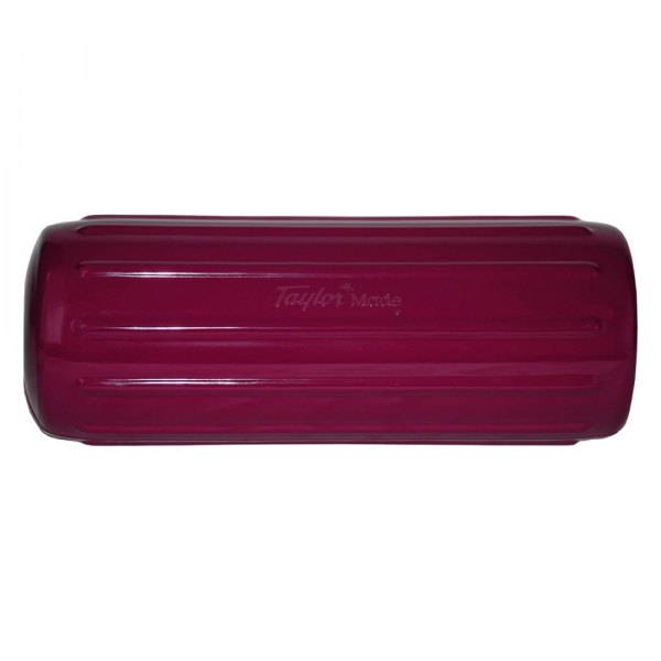 Taylor Made® - Big B™ 10" D x 26" L Cranberry Line Through Center Cylindrical Inflatable Fender