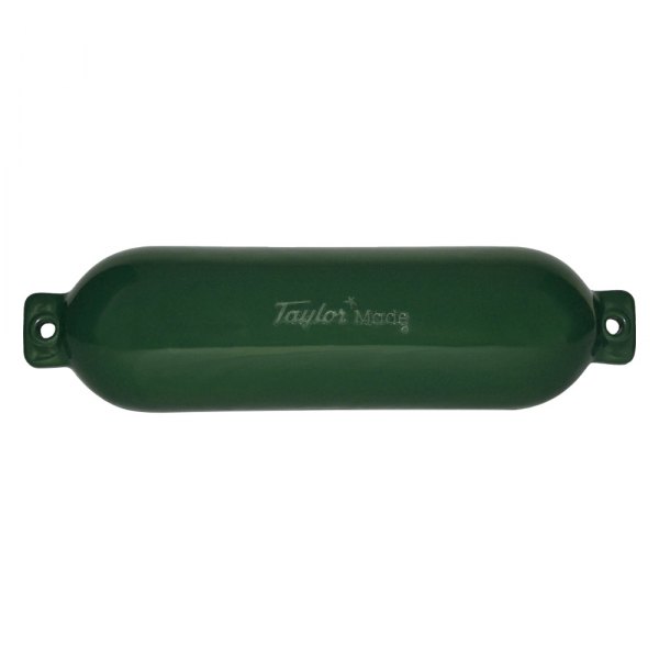 Taylor Made® - Hull Gard™ 5.5" D x 20" L Hunter Green Twin Eye Cylindrical Inflatable Fender
