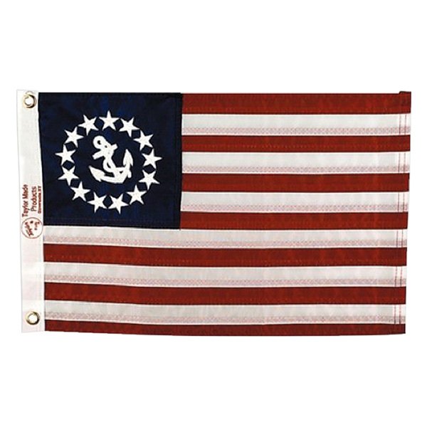 Taylor Made® - Deluxe 12" x 18" Polyester U.S. "Yacht Ensign" Flag