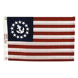 Taylor Made® - Deluxe 20" x 30" Polyester U.S. "Yacht Ensign" Flag