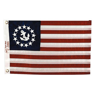 Taylor Made® - Deluxe 24" x 36" Polyester U.S. "Yacht Ensign" Flag