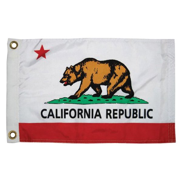 Taylor Made® - 12" x 18" "California" US State & Territory Flags