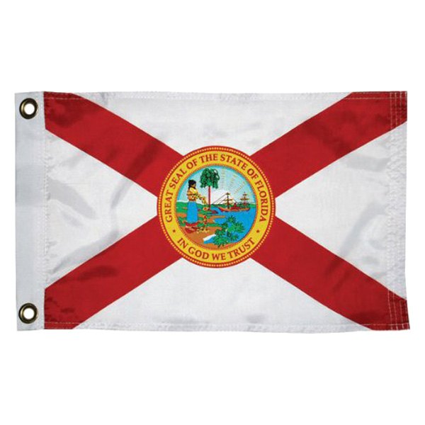 Taylor Made® - 12" x 18" "Florida" US State & Territory Flags