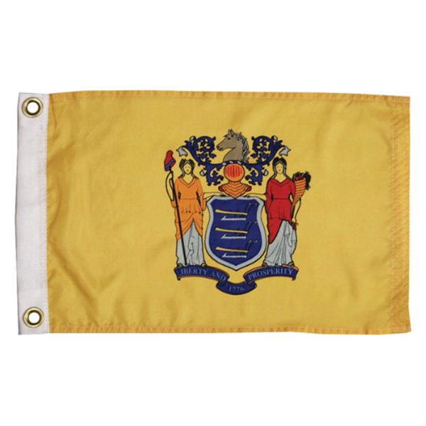 Taylor Made® - 12" x 18" "New Jersey" US State & Territory Flags