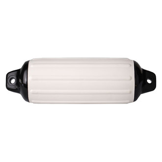 Taylor Made® - Super Gard™ 8.5" D x 26" L White Twin Eye Cylindrical Inflatable Fender