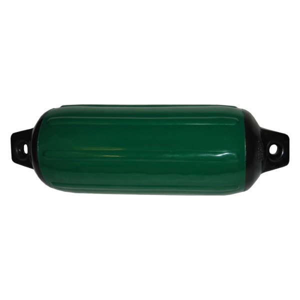 Taylor Made® - Super Gard™ 10.5" D x 30" L Hunter Green Twin Eye Cylindrical Inflatable Fender