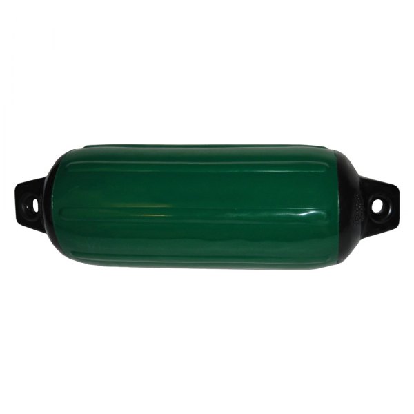 Taylor Made® - Super Gard™ 6.5" D x 22" L Hunter Green Twin Eye Cylindrical Inflatable Fender
