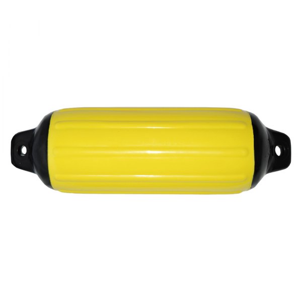 Taylor Made® - Super Gard™ 5.5" D x 20" L Yellow Twin Eye Cylindrical Inflatable Fender