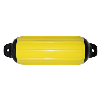 Taylor Made® - Super Gard™ 6.5" D x 22" L Yellow Twin Eye Cylindrical Inflatable Fender