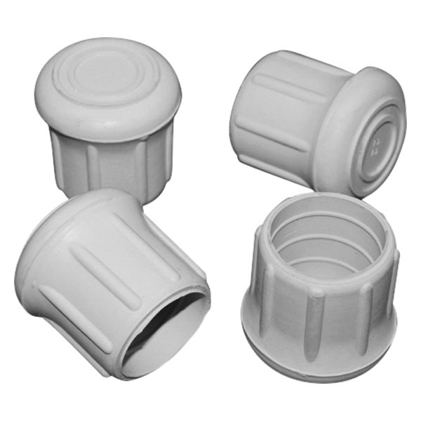 Taylor Made® - White Rubber Chair Tips for 1" D Legs & Tubes