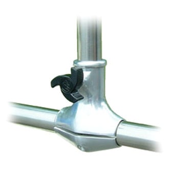 Taylor Made® - 7/8" to 1" Rails, 1" Flag Staff Stainless Steel Rail Mount Flag Pole Socket