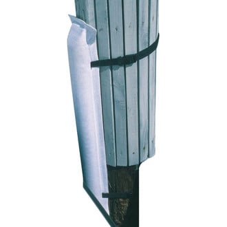 Taylor Made® - 4-1/2' L x 5-3/4" W White Large Removable Post Bumper