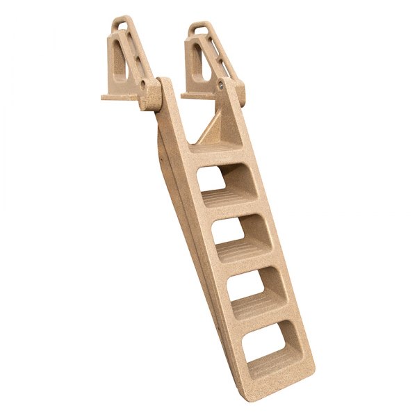 Techstar® - Rotomolded 5-Step Wide Flip-Up Heavy Duty Stair Step Ladder