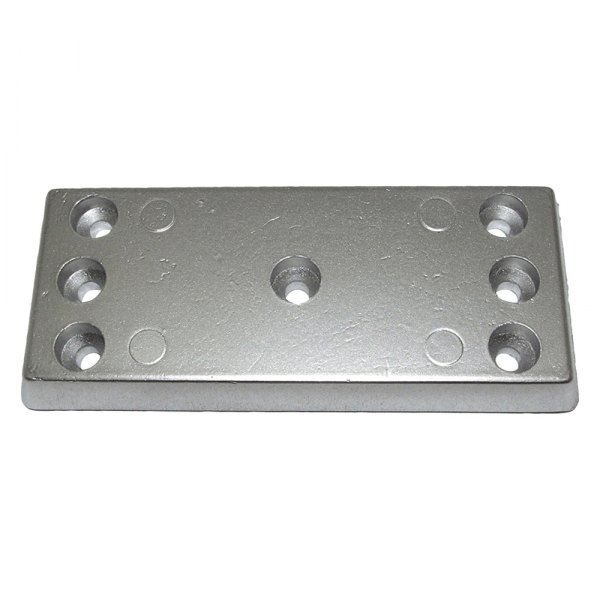 Tecnoseal® - 6.14" L x 2.64" W x 0.63" H Aluminum Rectangular Hull Plate Anode