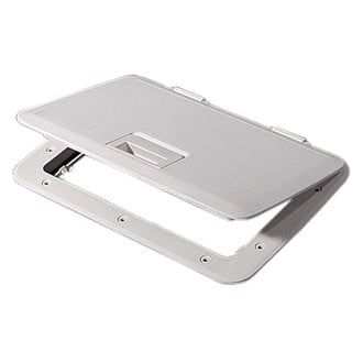 Tempress® - 12-1/2" L x 8-5/8" W White Rectangular Access Hatch