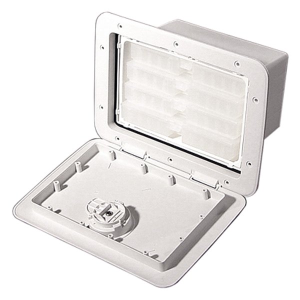 Tempress® - 12-5/8" L x 8-5/8" W White Rectangular Tackle Hatch