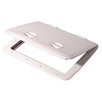 Tempress® 44630 - 14-1/2" L x 10-5/8" W White Rectangular Access Hatch