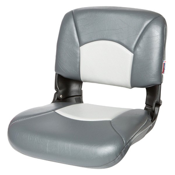 Tempress® - All Weather 18.5" H x 18.25" W x 18" D Charcoal/Gray High Back Boat Seat
