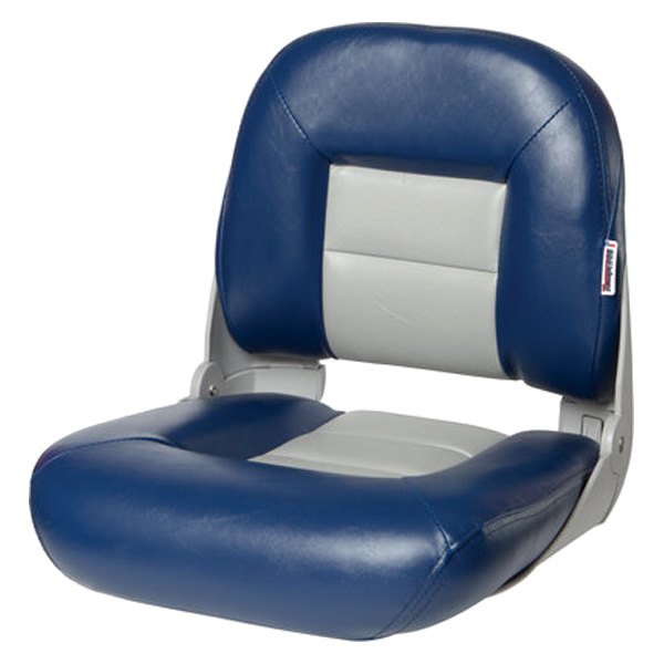 Tempress® - Navistyle™ 19.5" H x 18.12" W x 19.5" D Blue/Gray Low Back Boat Seat