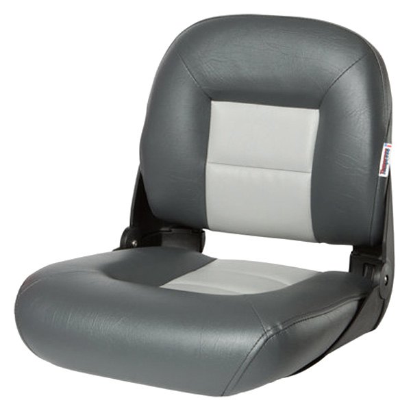 Tempress® - Navistyle™ 19.5" H x 18.12" W x 19.5" D Charcoal/Gray Low Back Boat Seat