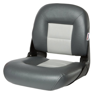 Tempress® 54675 - Navistyle™ 19.5" H x 18.12" W x 19.5" D Charcoal/Gray Low Back Boat Seat