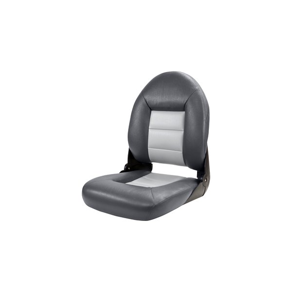 NaviStyle Black & Charcoal High-Back Boat Seat by Tempress at